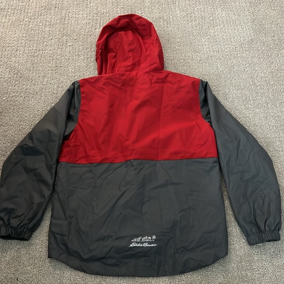 Boys large red and gray Eddie Bauer jacket - Picture 5 of 6